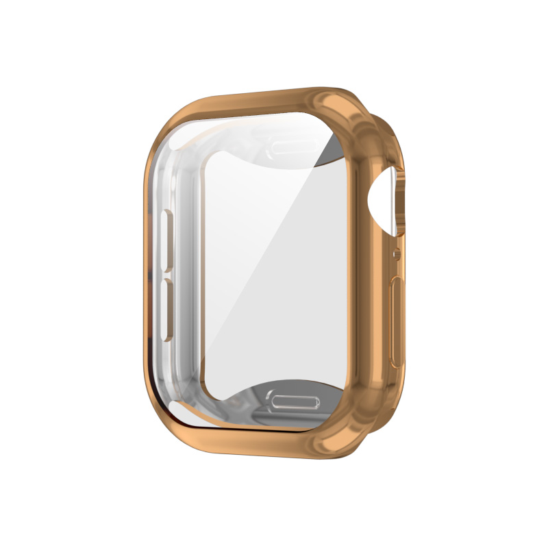 TPU Screen Protector Case for Apple Watch Series 10 42mm 46mm Full Bumper Cover for Iwatch S10 46mm 42mm Accessories: XS / Mint