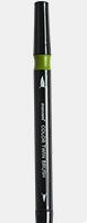 Monami Watercolor Twin Brush Pens 18 Colors Korea: Olive
