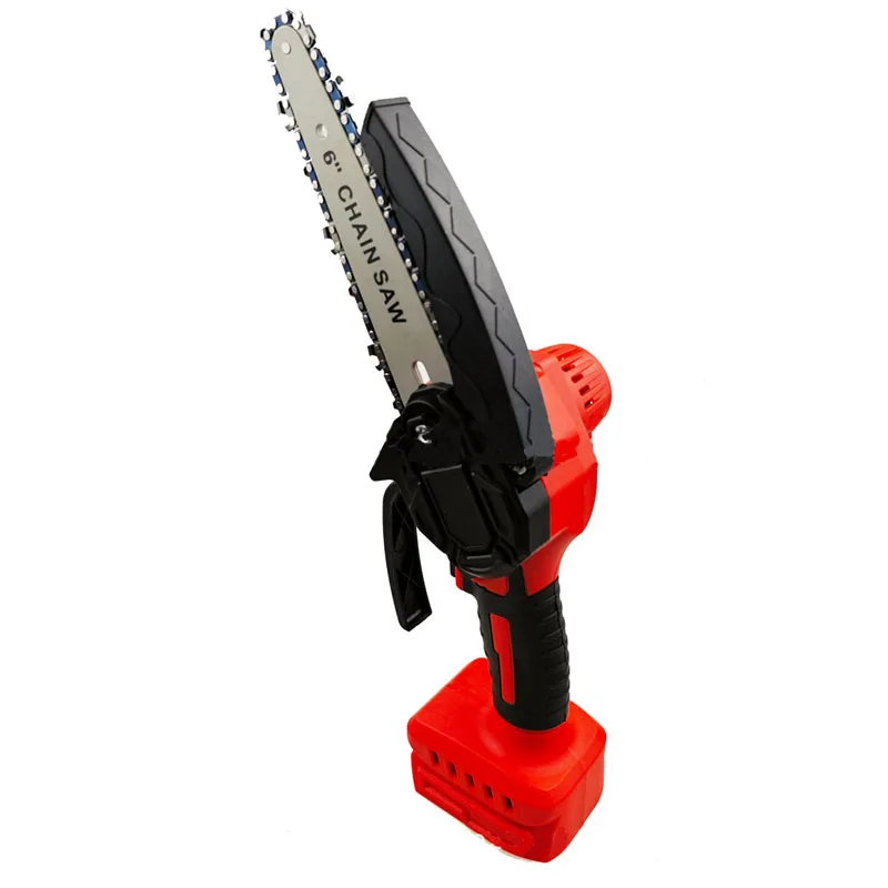 Motosierra eléctrica con batería de 18V para Milwaukee, motosierra inalámbrica de 6 pulgadas, poda, corte, herramientas eléctricas para carpintería y jardín