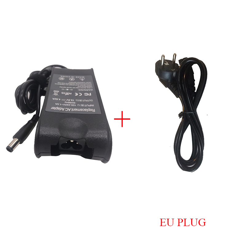 Ładowarka 19.5v 4.62a 90w 7.4*5.0mm do laptopa dell  e5420 e5500 e4300 e4310 e5400 e5410 1420 1501 1521 1525 d400 zasilacz: Biały