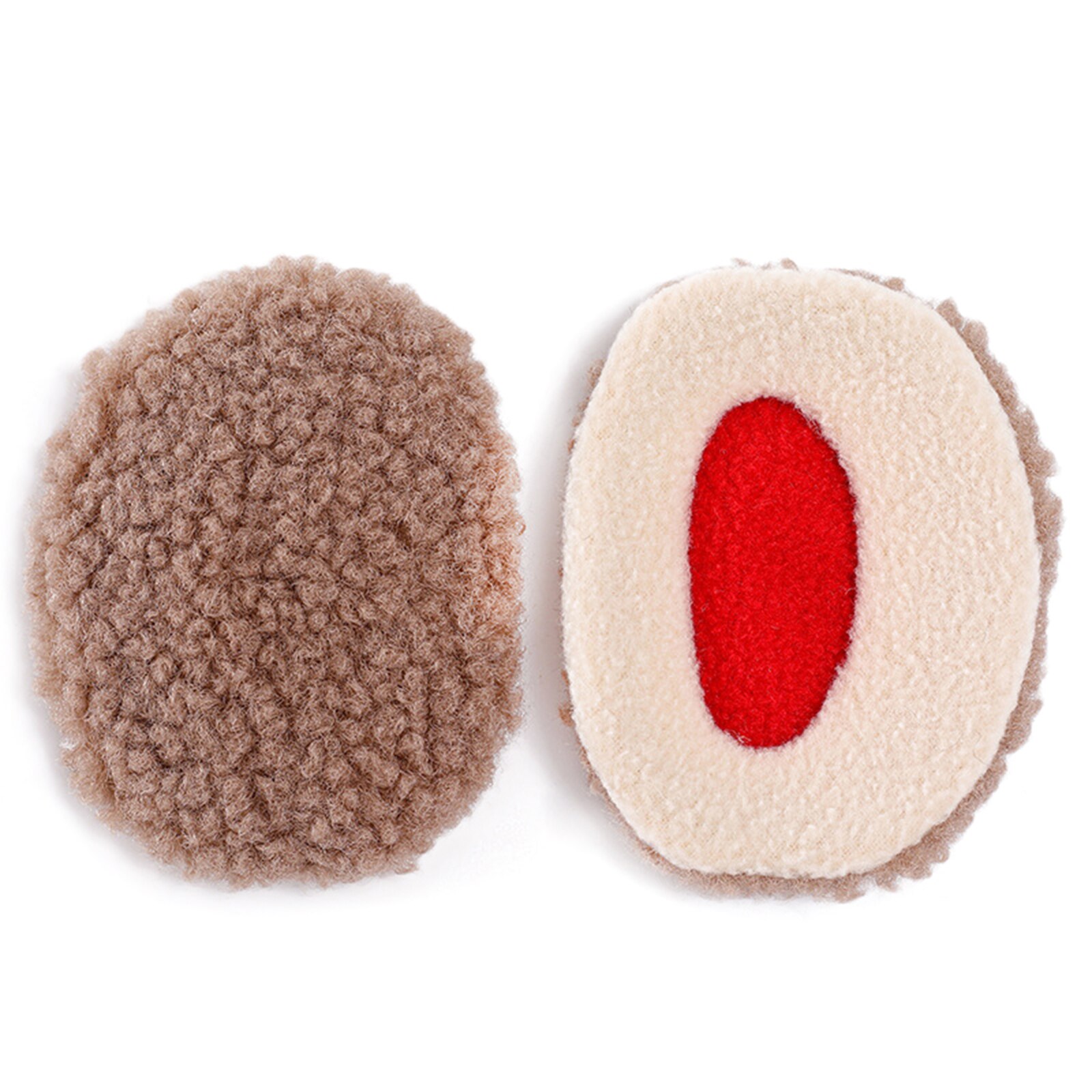 Winter Ear Cover Bandless Ear Warmers Earmuffs Foldable Ear Cover for Adult Men Women: khaki