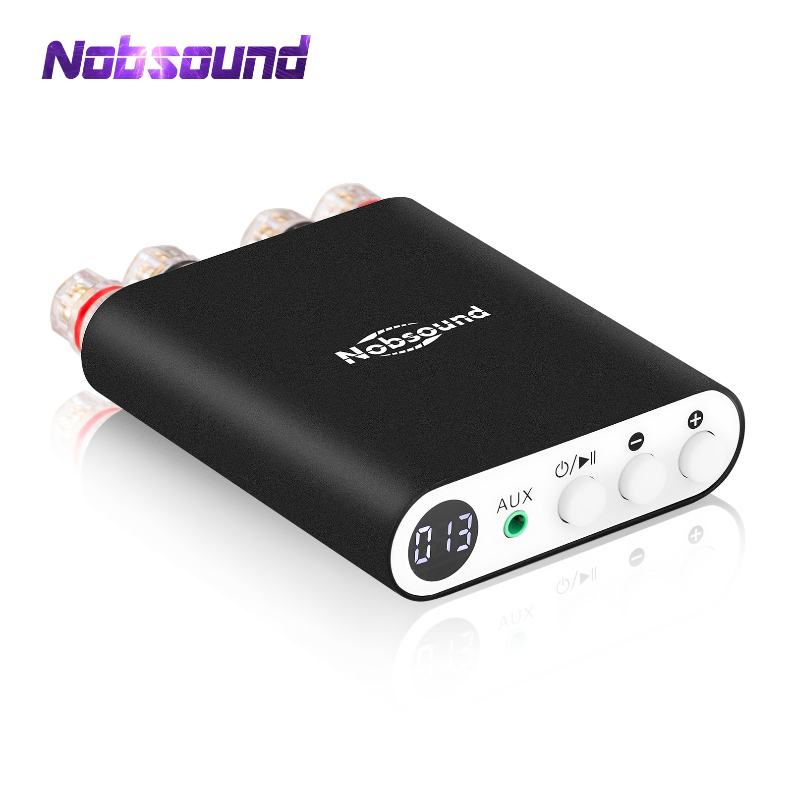 Nobsound – Mini amplificateur numérique TA-21, Bluetooth 5.0 DSP, récepteur Audio stéréo, TPA3221, puissance intégrée 100W + 100W