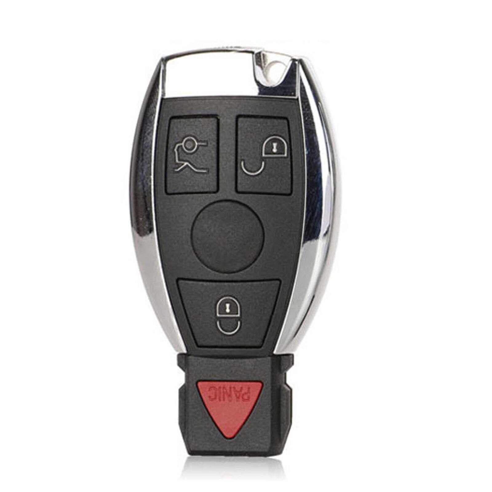 jingyuqin 2/3/4 B Keyless Entry Remote Car Key For Mercedes Benz Year 2000+ Supports Original NEC and BGA: 4 Buttons