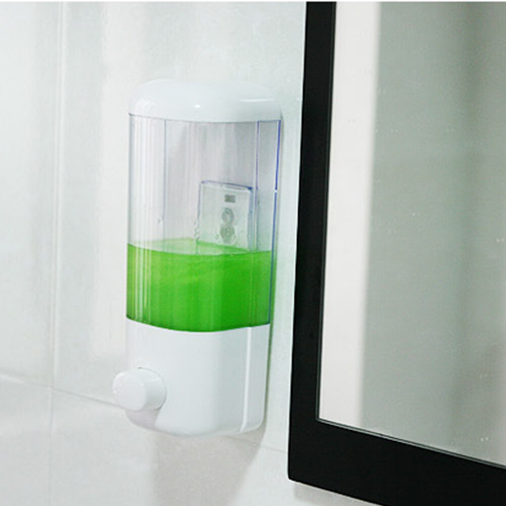 500/1000ml Hand Wash Single/double Liquid Pump Shower Washroom Soap Dispenser Wall Mounted Gel Body Lotion Shampoo: Default Title