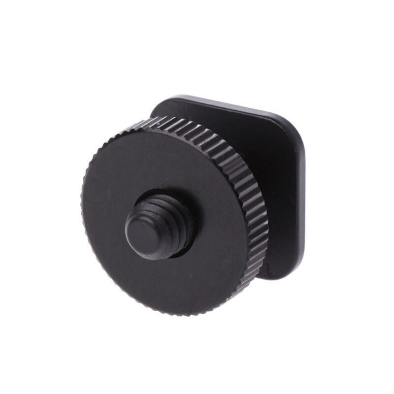 1/4 Inch Single Layer Statief Schroef Naar Studio Flash Shoe Adapter Voor Nikon