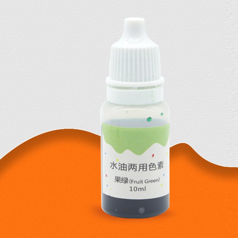 10ml Handgemachte Seife Farbstoff Pigmente Basis Farbe Flüssigkeit Pigment DIY Manuelle Seife Farbstoff Werkzeug Bausatz MK: Grün
