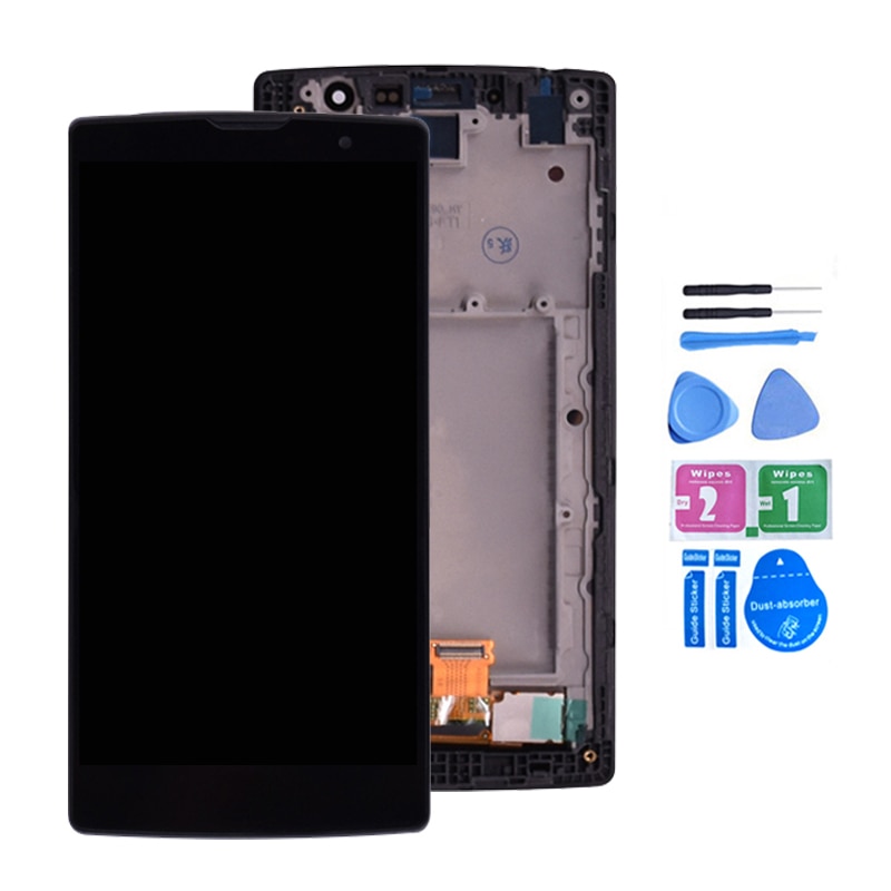 100% Original For LG Magna h502 LCD Display with Touch Screen H502F H500F H500R H500N Y90 Digitizer Assembly with frame