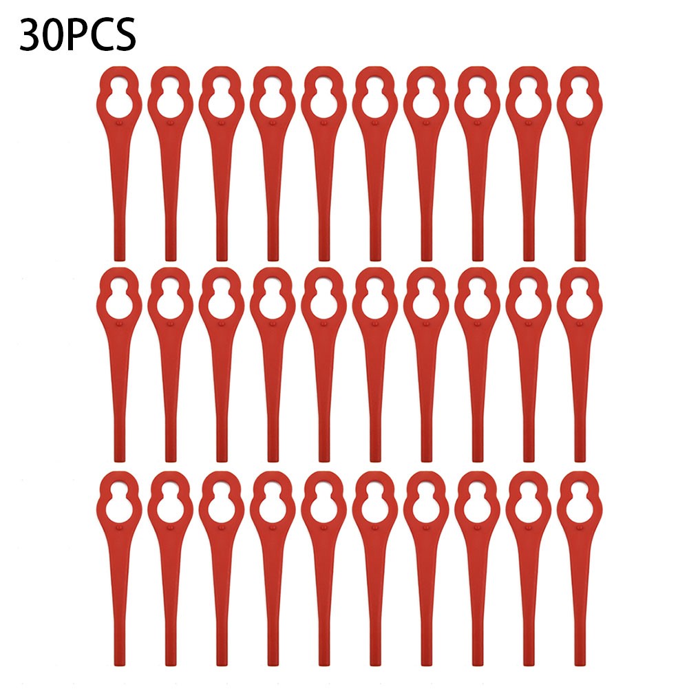 Accessoires en plastique pour tondeuse Ferrex Aldi FAR 20-1 97699 2002706 FE220 enge, outil de jardin, 8.5cm x 2cm, 30 pièces