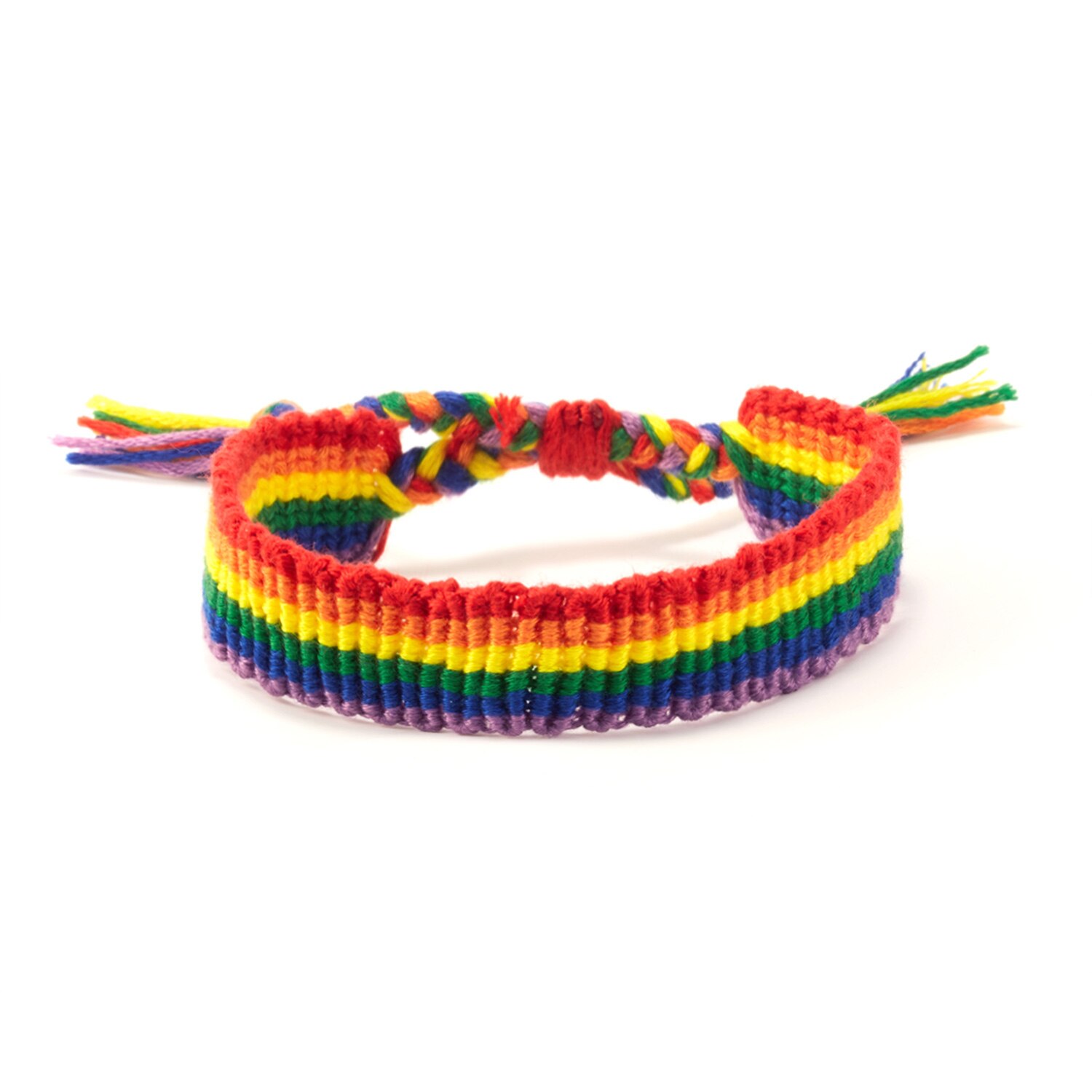 Charm Lgbt Rainbow Touw Armbanden Voor Paar Trots Gay Vrouwen Mannen Handgemaakte Geweven Gevlochten String Vriendschap Minnaar Sieraden: 3