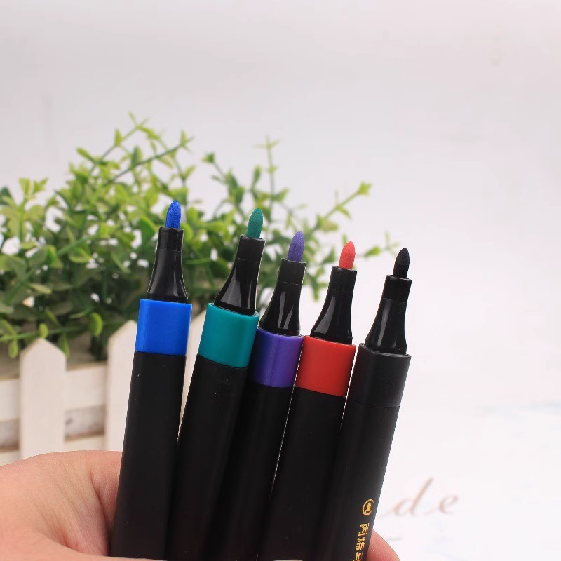 Marqueur acrylique 12 couleurs/18 couleurs/24 couleurs/36 couleurs/48 couleurs, fournitures d'art, stylos aquarelle peints à la main