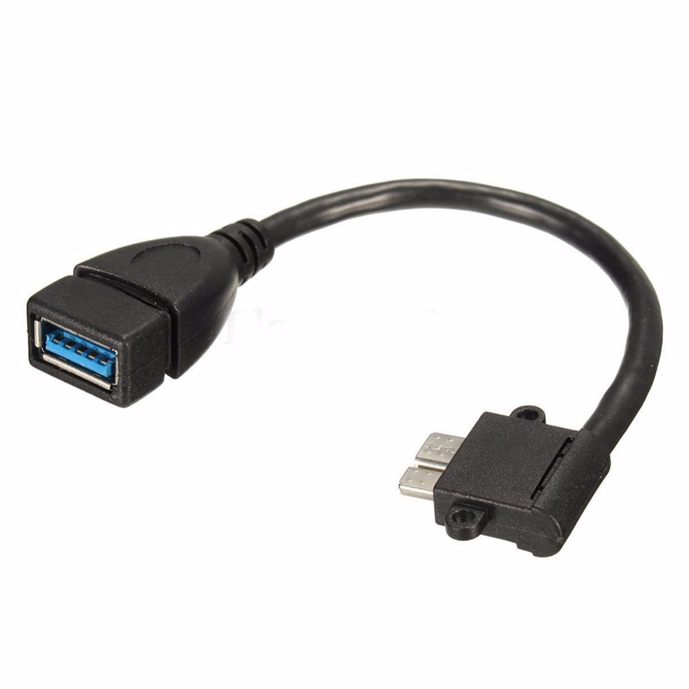 Schuine Mini USB3.0 OTG Kabel Voor Samsung Galaxy Note3 N9000/N9005 2 S5 i9600