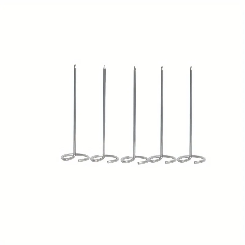 Horno freidora de aire, parrilla Vertical, parrilla para brochetas, accesorios universales, aguja especial para hornear de acero inoxidable 304 de alimentaria, 10 Uds.