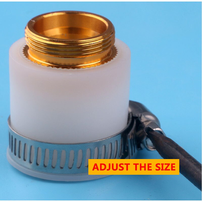 Omnipotent 22mm Lawn Water Tap Hose Pipe FittingSet Connector Purifier Adaptor 15/19/24MM Universal Garden Supplies Alternative