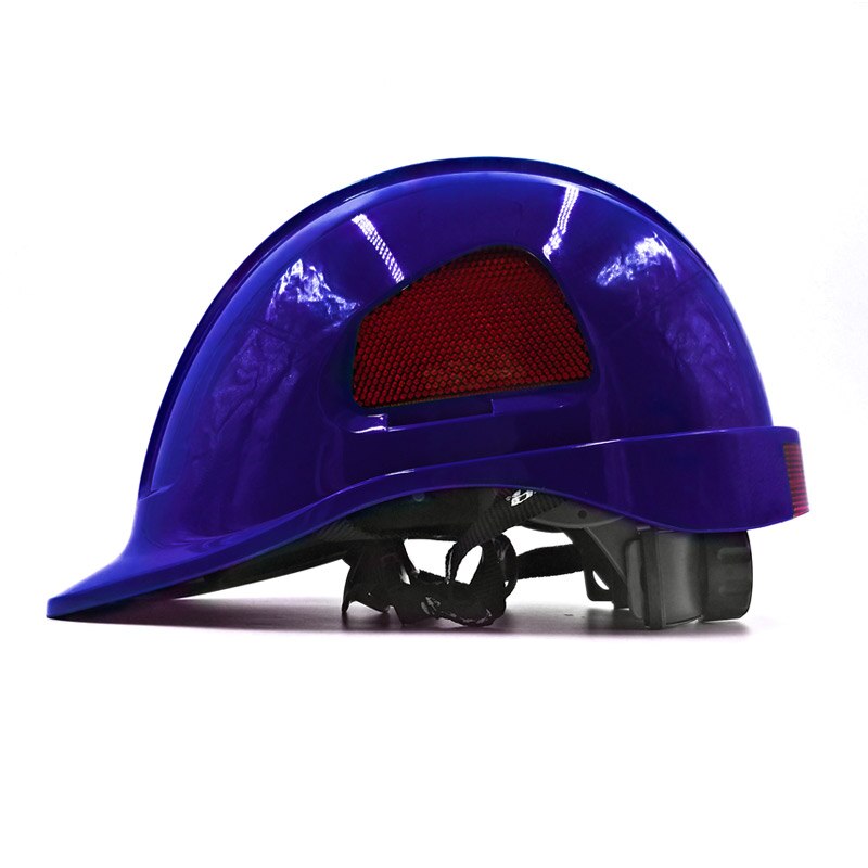 Sikkerhedshjelm abs + pc materiale konstruktion arbejdshætte elektriker isolering anti lavtemperatur hjelme høj styrke hård hat: Blå