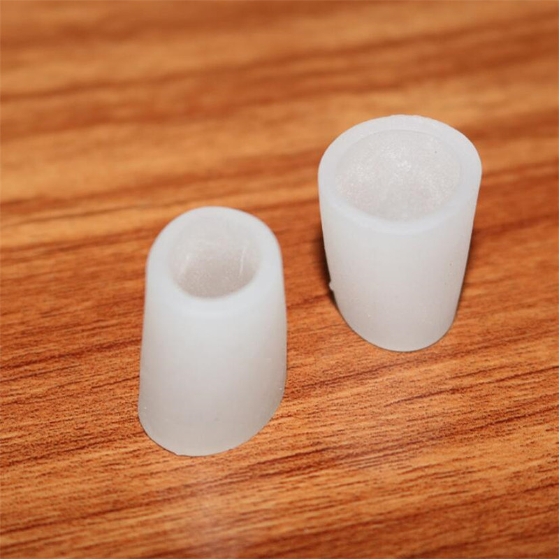 10 stks/5 pairs Siliconen gel kleine teen buis likdoorns blaren Corrector pinkie protector gel bunion mouw teen Bone Brace Ondersteuning