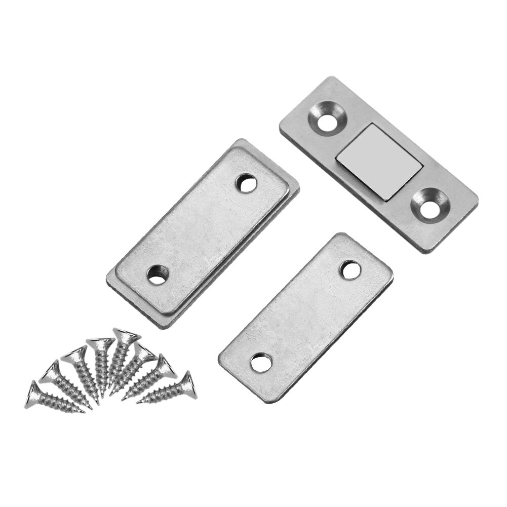 Door Catch Latch Ultra Thin Strong Magnetic Door Catch Latches For Furniture Cabinet Cupboard With Screw