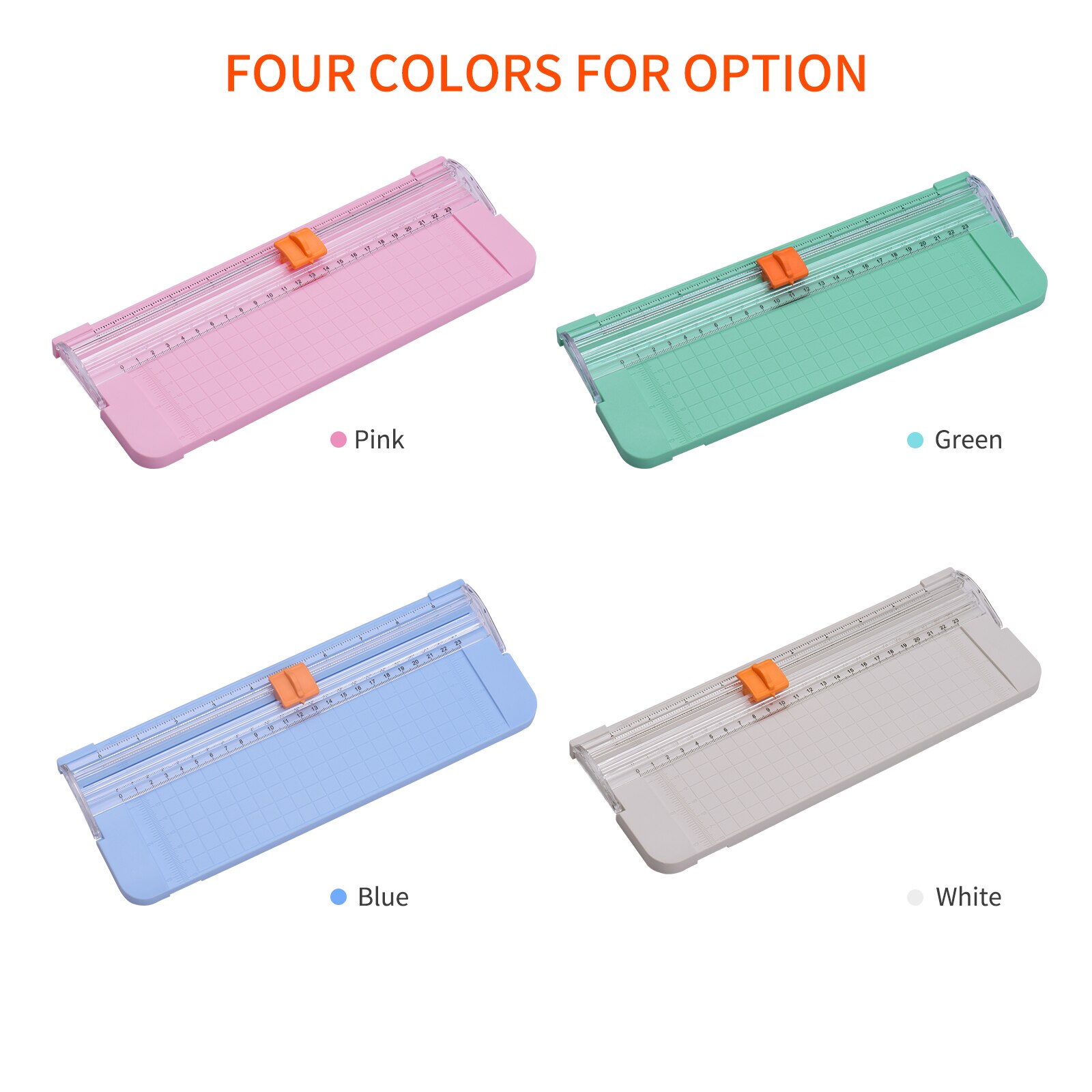 Mini Cutting Machine Portable A5 Paper Trimmer Paper Cutter 9 Inch Cutting Length for Craft Paper Card Photo Laminated Scrapbook