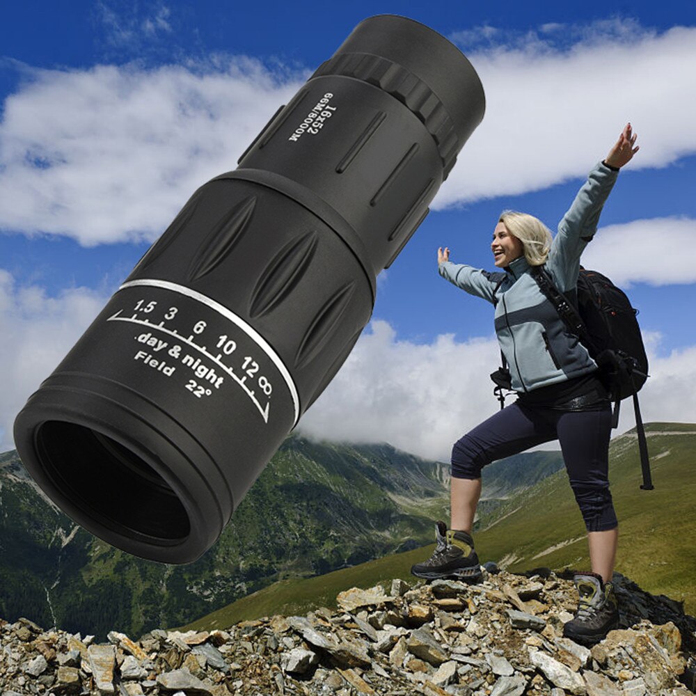 Mobile Night Vision Eyepiece Hand Lens Super High Power 16X52 Portable HD OPTICS BAK4 Night Vision Monocular Telescope