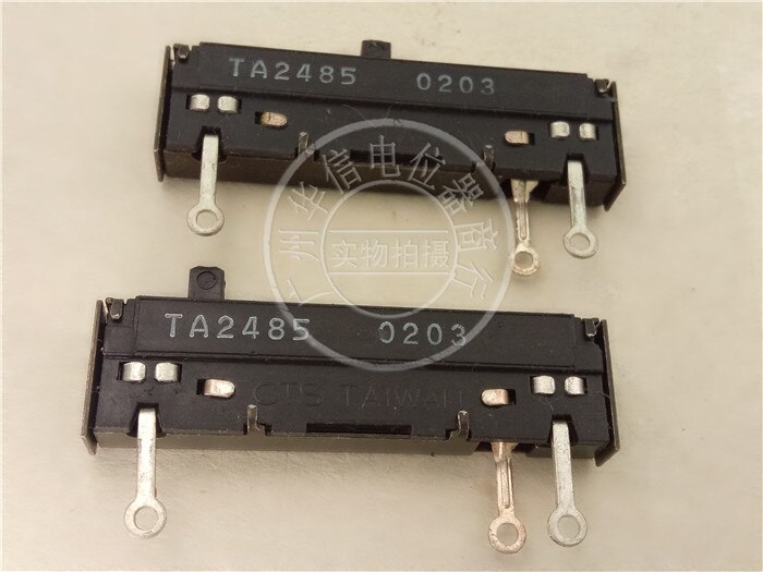 Sourcing Map 5x B50K Schiebepotentiometer - Lineare Widerstände Mit Knöpfen Für Mixer & Audio
