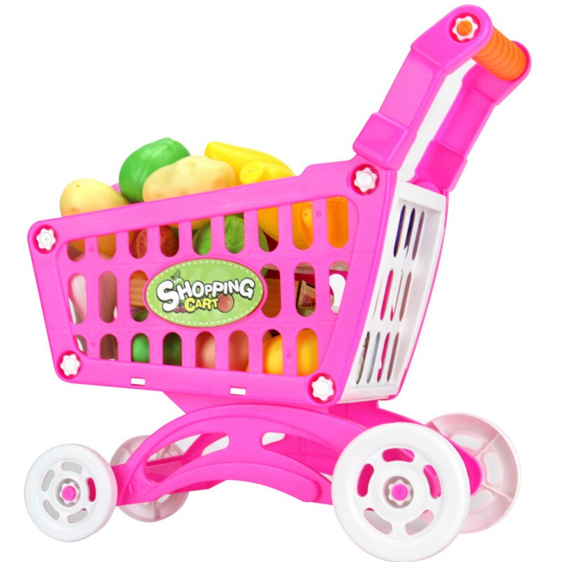 Panier d'épicerie pour enfants, mini chariot de supermarché