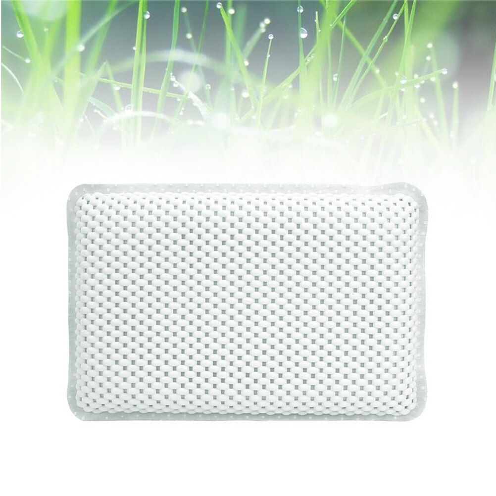 1pc Bath Pillow Bathtub Pillow Round Sponge Bath Cushion Spa Pillow Suction Bathtub Pillow for Bathroom