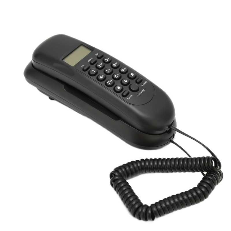 Home Landline Phone Wall Mounted Telephone Corded Fixed Phones with Caller ID Display for Home Office Business Hotel