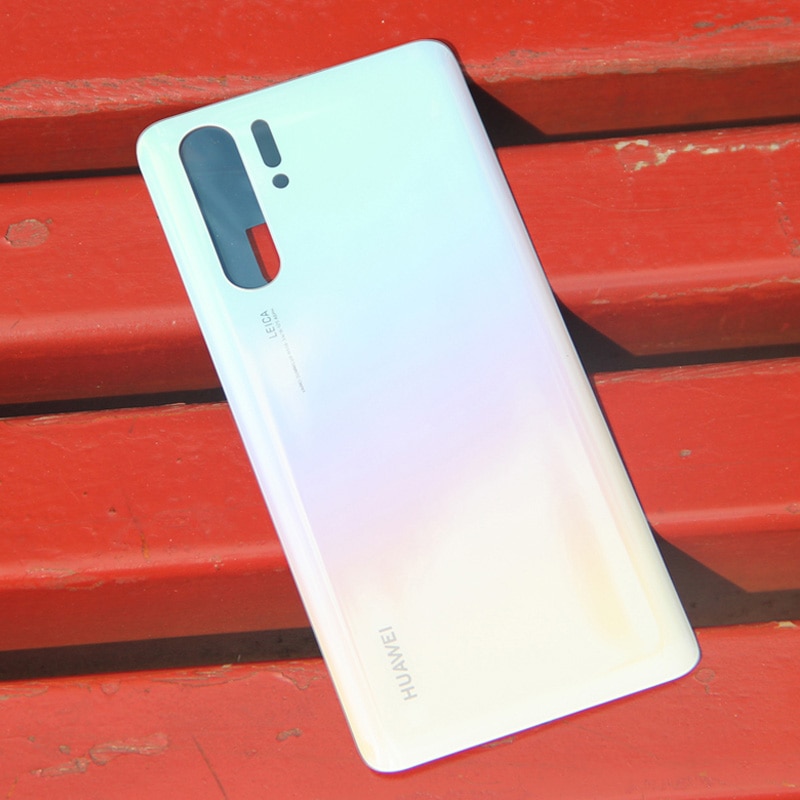 Original huawei bakbatteri glasskydd dörrhus för huawei  p30 pro  p30 pro bakre bakre glasfodral