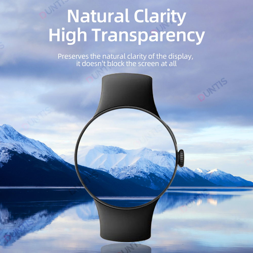 Protecteur d'écran pour Google Pixel Watch 3, 3 41/45mm, Film anti-rayures pour Pixel Watch 3, Film de protection à couverture complète, 3 paquets