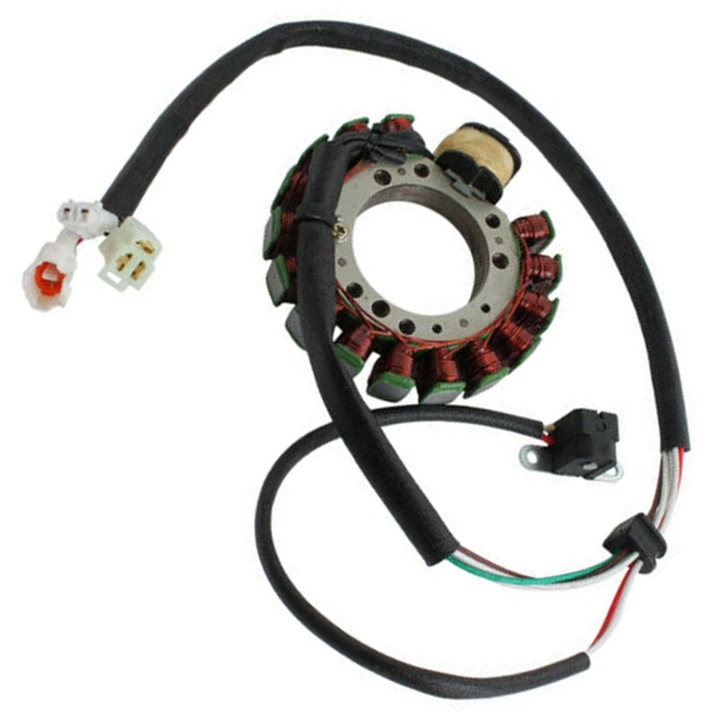 Complete Ignition Wire Harness Kit For Yamaha Warrior 350 YFM350X 1997-2001 – Includes Coil, CDI, Regulator, Switches & More