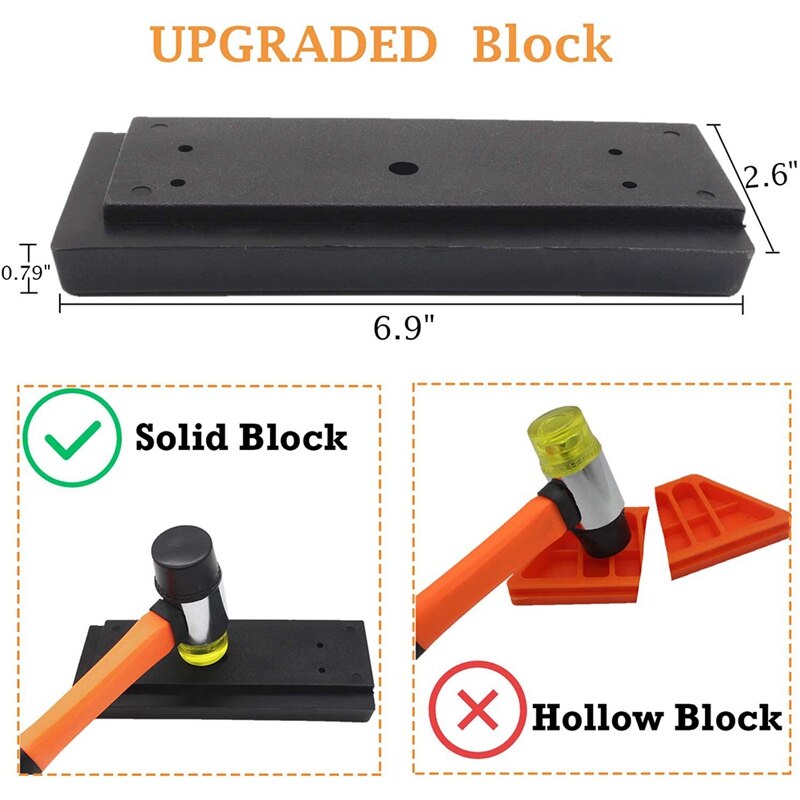 Laminaat Houten Vloeren Installatie Kit Met Effen Tikken Blok, Voor Estic & Professionele Vloeren Installatie