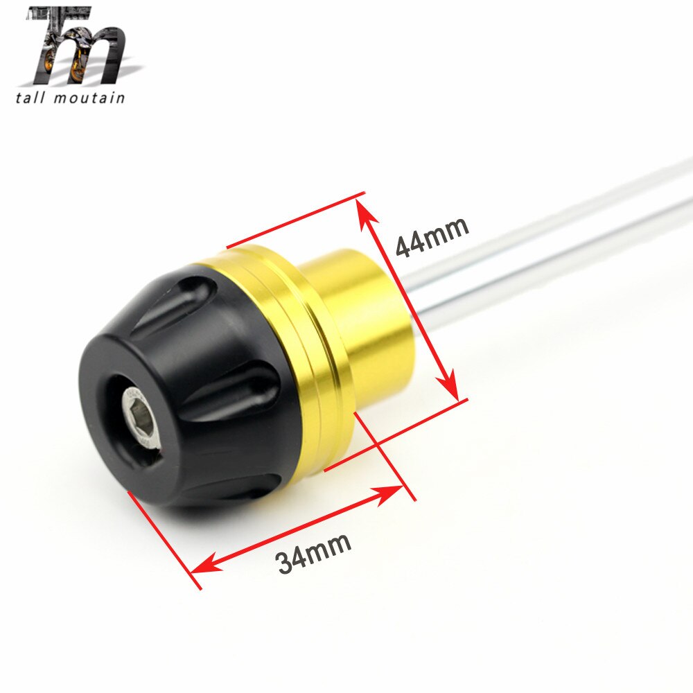 Forakselgaffel crash slider for ducati hypermotard 950/939/820/ sp hyperstrada monster 821/1200/ r motorsykkel fallbeskytter