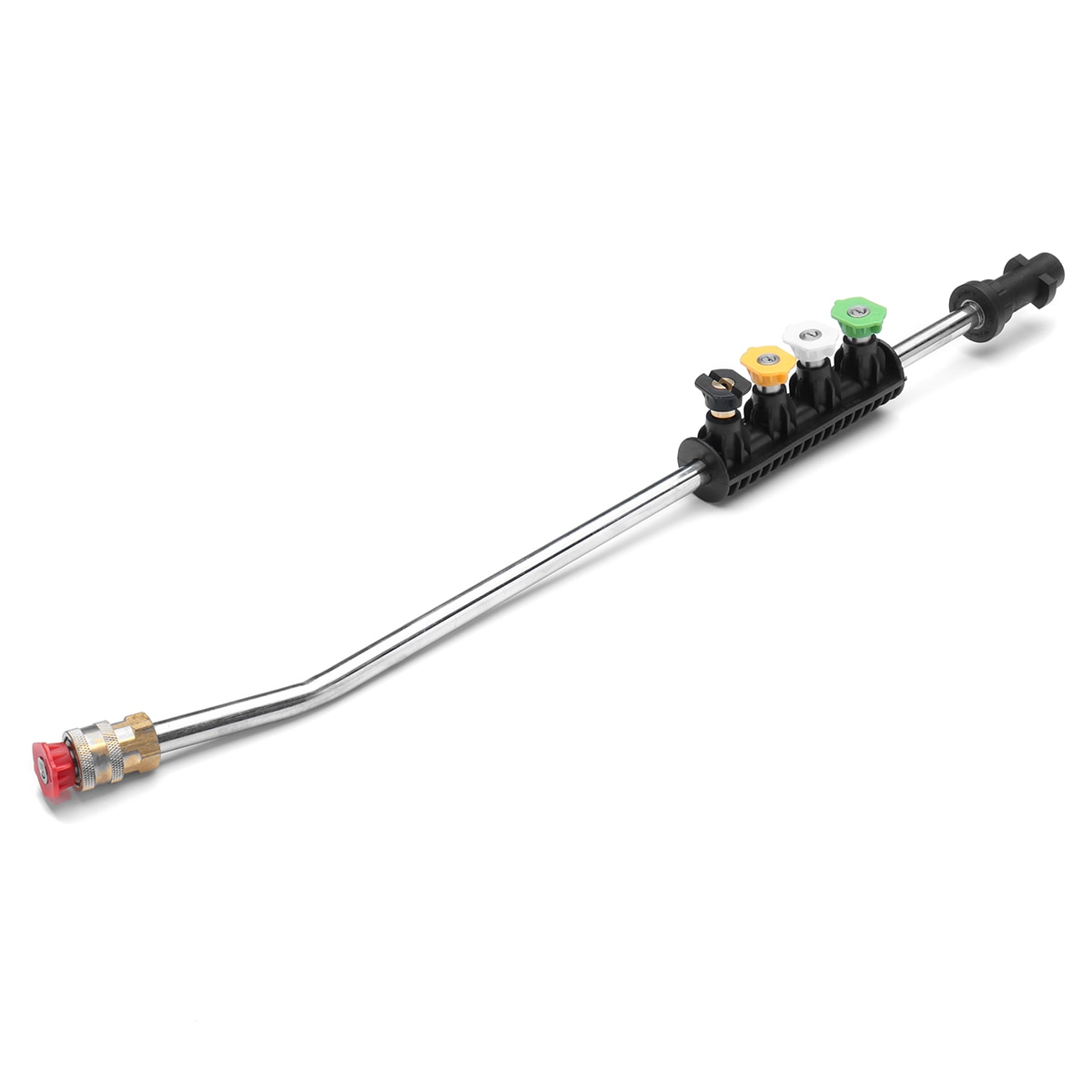 High Pressure Washer Metal Wand Tips Water Sprayer Lance with 5pc Quick Release Nozzles for Karcher K2 K3 K4 K5 K6 K7