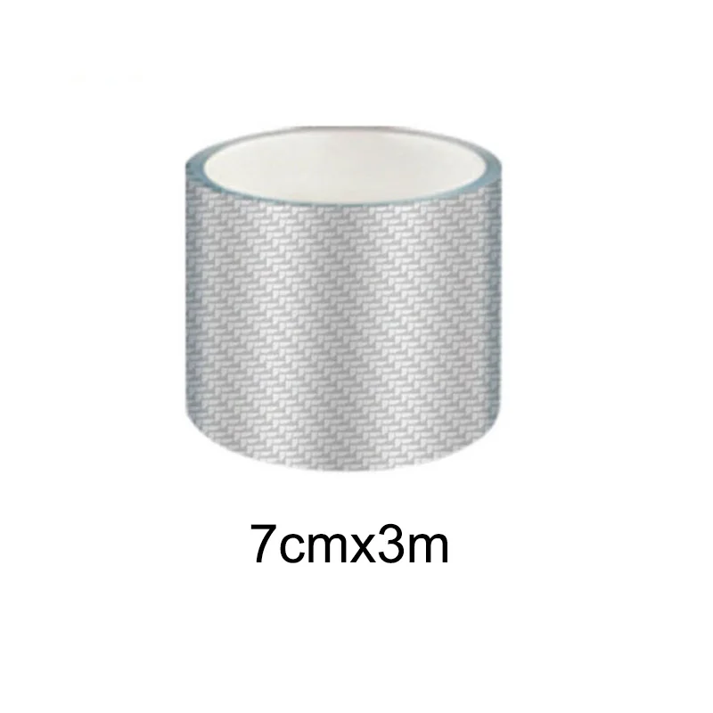 Transparent Carbon Fiber Car Threshold Portector Moulding Strip Trim Bumper Strip Door Sill Film Anti Scratch Guards Car Sticker: Lavender