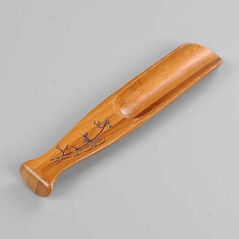 Chinese Kung Fu Thee Set - Houten Accessoires Met Natuurlijke Scoops Chinese Kung Fu Thee Set - Houten Accessoires Met Natuurlijke Scoops