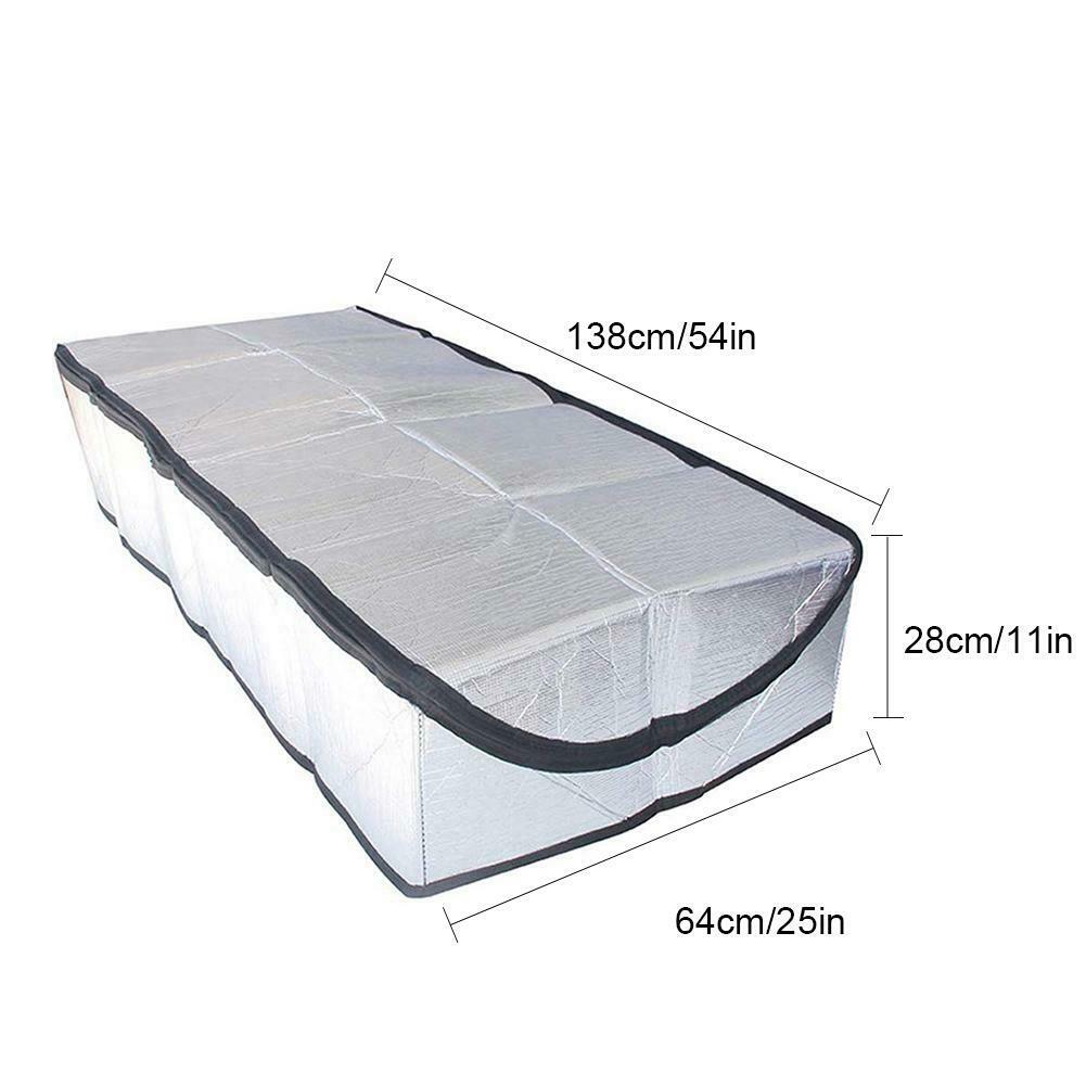 Fireproof Attic Tent Cover Attic Door Insulation Cover Attic Insulator Attic Ladder Insulation Cover Double-sided Aluminum Foil