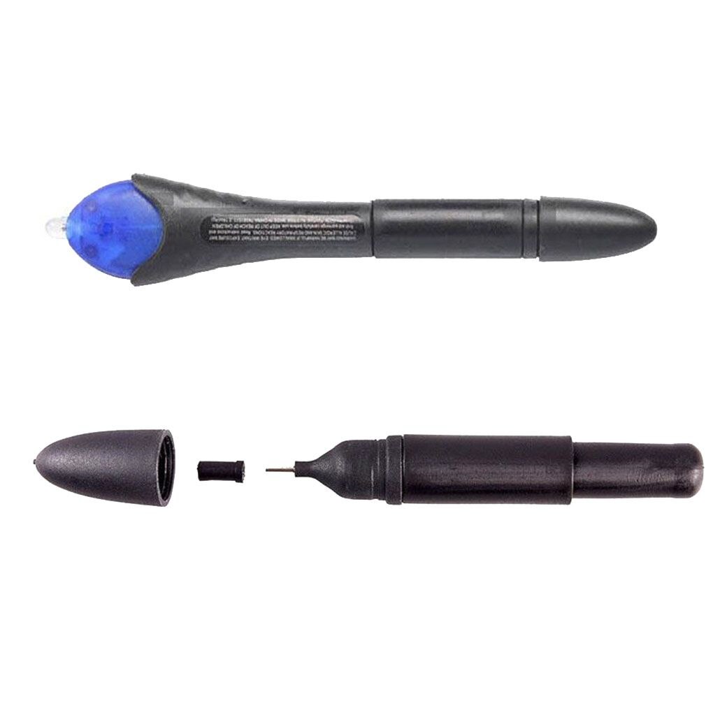 5 sekunders quick fix flydende lim pen uv lys reparationsværktøj superdrevet flydende plast svejsning sammensat kontorartikler: Type 2