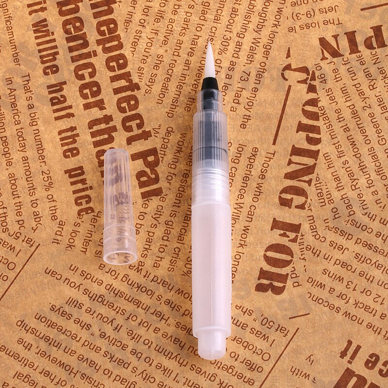1 pluma de tinta Pilot para acuarela de pincel de agua, juego de herramientas de pintura de caligrafía O11,