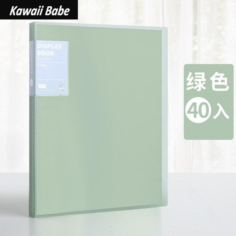 Desk Organizer File Folder 30 40 60 80 Pages A4 Size Piano Music Sheet Document Folder Storage Organizer School Office Supplies: 40pages green