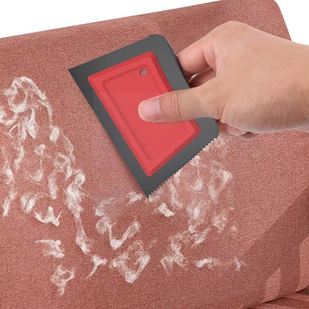 Car Sofa Detail Scraper Mini Carpet Car Fur Remover Cushion Supply Brush Cleaner Car Scraper Detail Portable Tool Car Auto H4F3