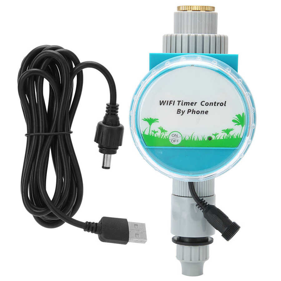 5V Intelligent WIFI télécommande électrovanne arrosage contrôleur jardin Irrigation outil