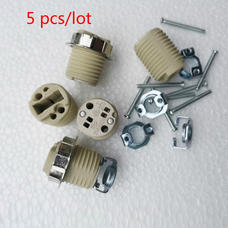 G9 lampvoet lamphouder voor G9 led lamp Socket Halogeen licht Base Keramische lamp Socket G9 lamp houders Verlichting accessoires
