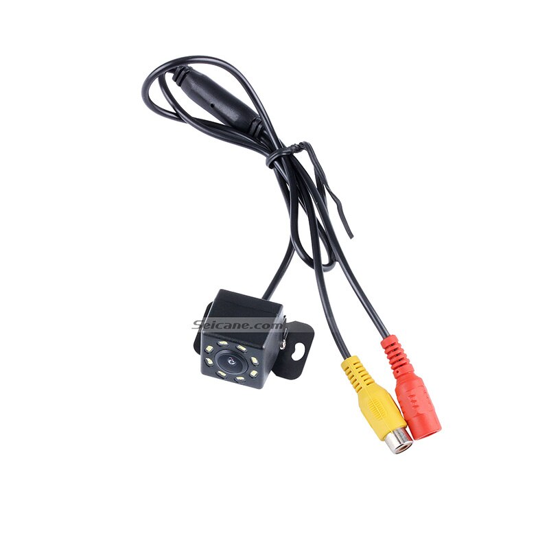 Seicane 8 LED Display Plastic 648*488 pixels wire HD Car Rearview Camera Reverse Parking Backup Monitor Kit CCD CMOS