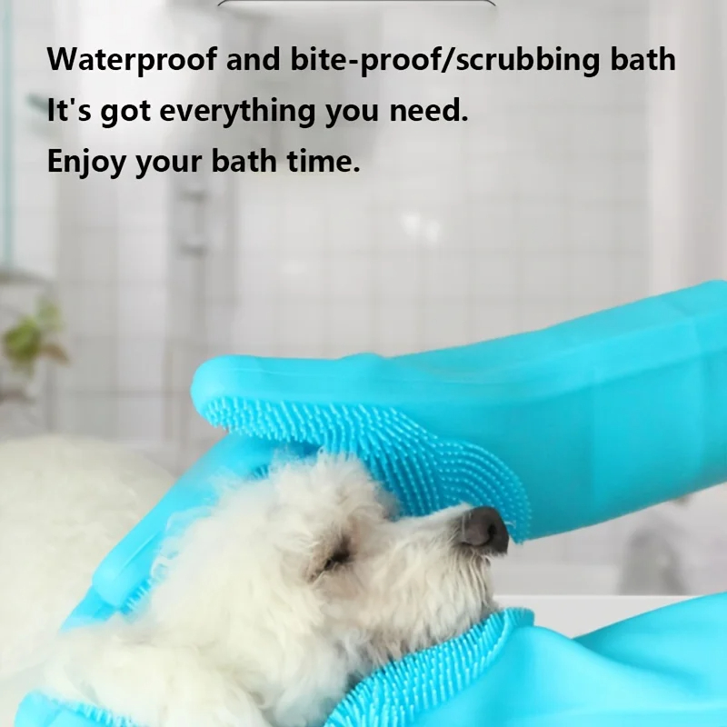 Poetshandschoenen Voor Het Verzorgen Van Huisdieren Hond Kat Baden Shampoo Handschoen Magie Afwassen Cleanner Spons Siliconen Ontharingshandschoen