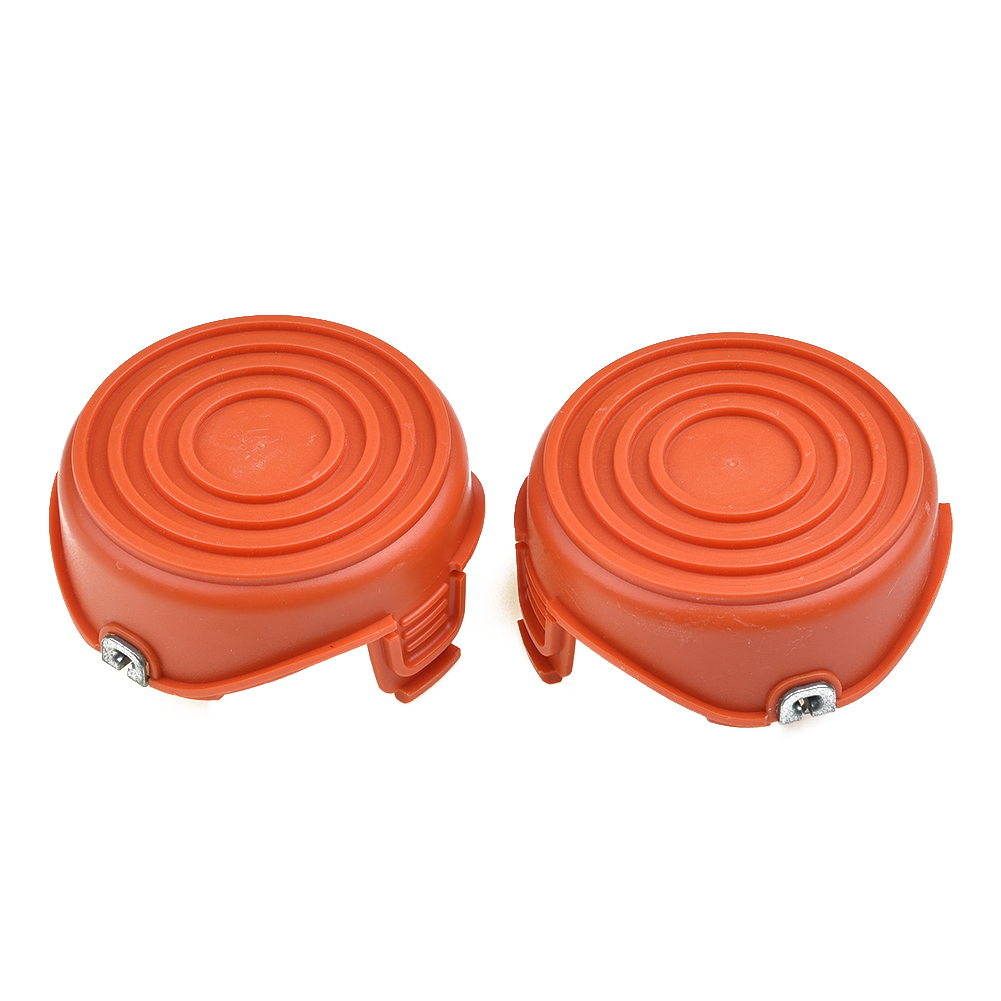 2PCS Trimmer Strimmer Spool Cover Cap Lawn Mover Accessories Parkside Garden Tool Parts For Black Decker GL315 GL350 GL650 GL670