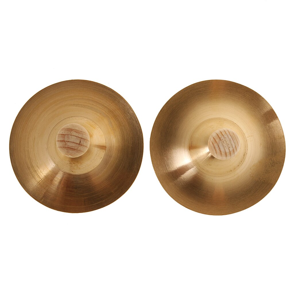 Hand Percussion Copper Cymbals Children Musical Instrument Education Toys Brass