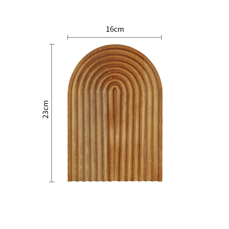 Water Ripple wooden forest dessert table display stand set wedding set cake stand afternoon tea snack tray: NO4