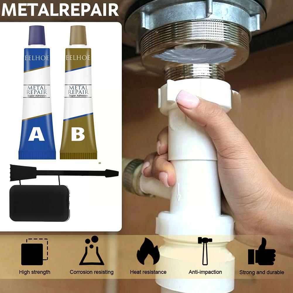 Industrielle AB Kleber Metall Reparatur Klebstoff Einfügen Metall Kleber Reparatur Schweißen Wärme Reparatur Kalten Dichtstoff schnell-trocknung Kleber Resista c8O7