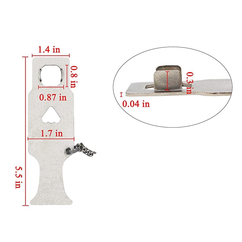 Bærbar dørlås erstatter addalock kompatibel til rejselås, skolelåsningslås også for sikkerhed hjemme lejlighed livi