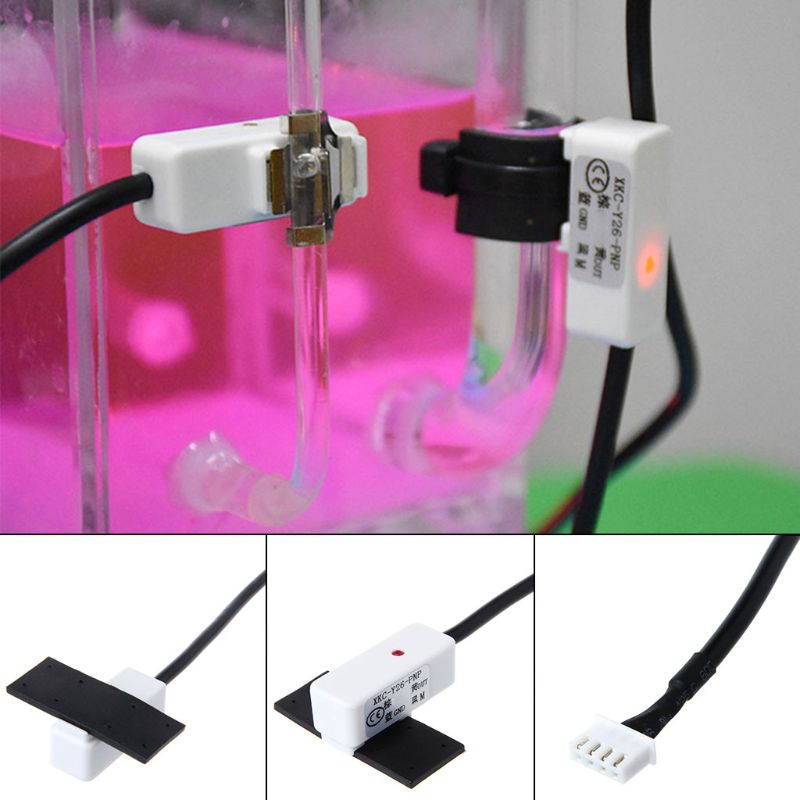 Non-contact Liquid Level Sensor Detector Pipe Water Level Controller Switch PNP Q84D