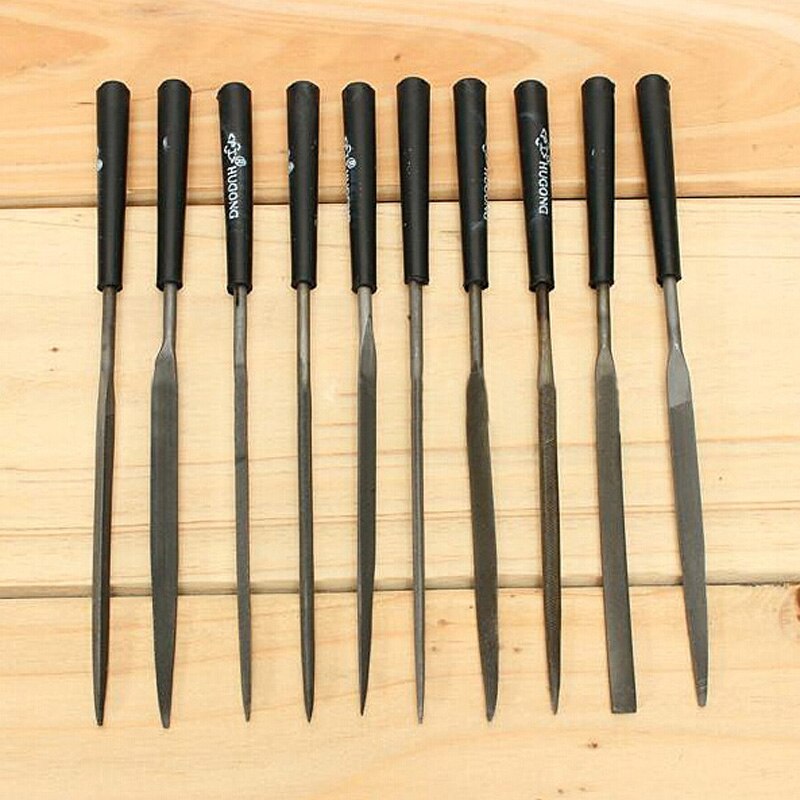 10Pcs Needle File Set For Metal Glass Stone Jewelry Wood Carving Craft File Tool Jewelers Micro Set Needle Files DIY Craft